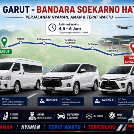 GARUT ↔ BANDARA SOETTA